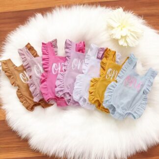 Personalised First Birthday "ONE" Romper