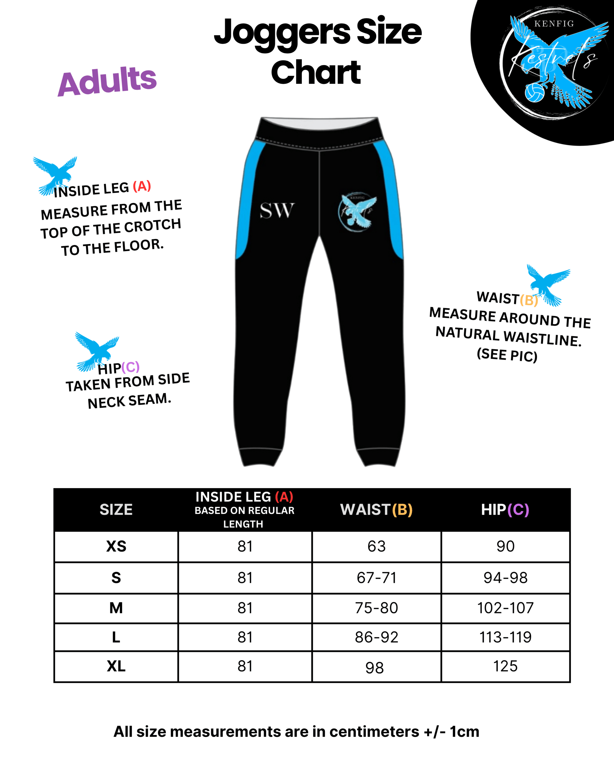 Kenfig Kestrels Cotton Joggers - Image 5