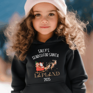 Lapland Hoodie Santa and His Sleigh