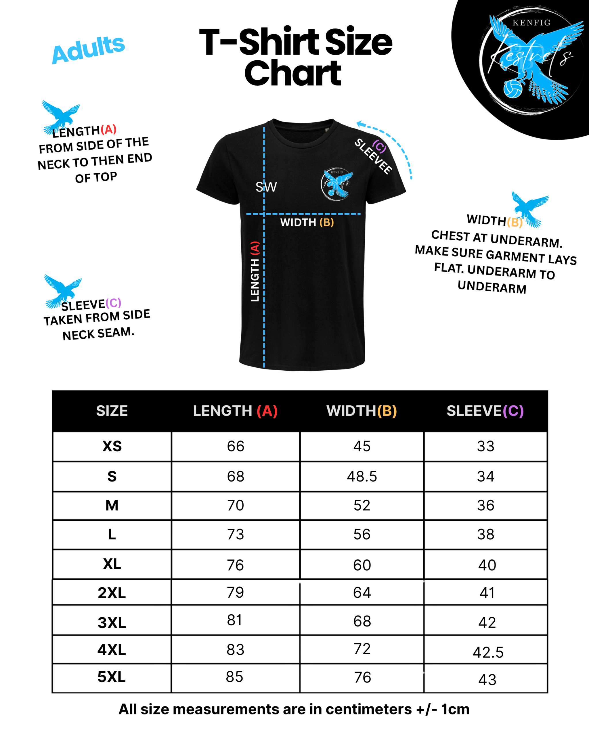 Kenfig Kestrels T-Shirt - Image 5