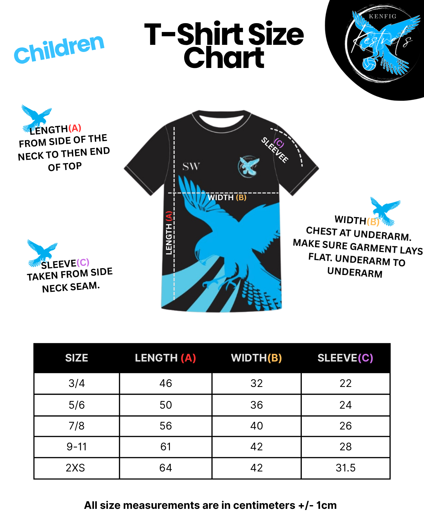 Kenfig Kestrels Sublimated T-Shirt - Image 4