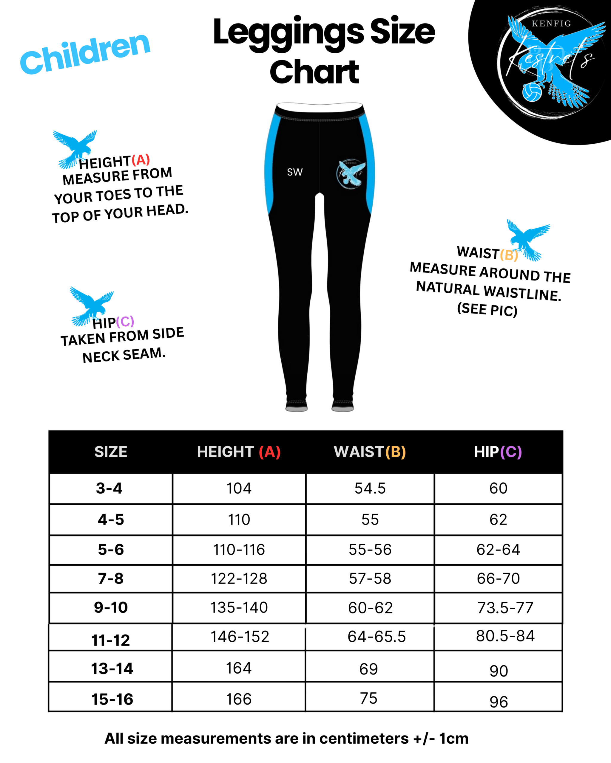 Kenfig Kestrels Leggings - Image 4