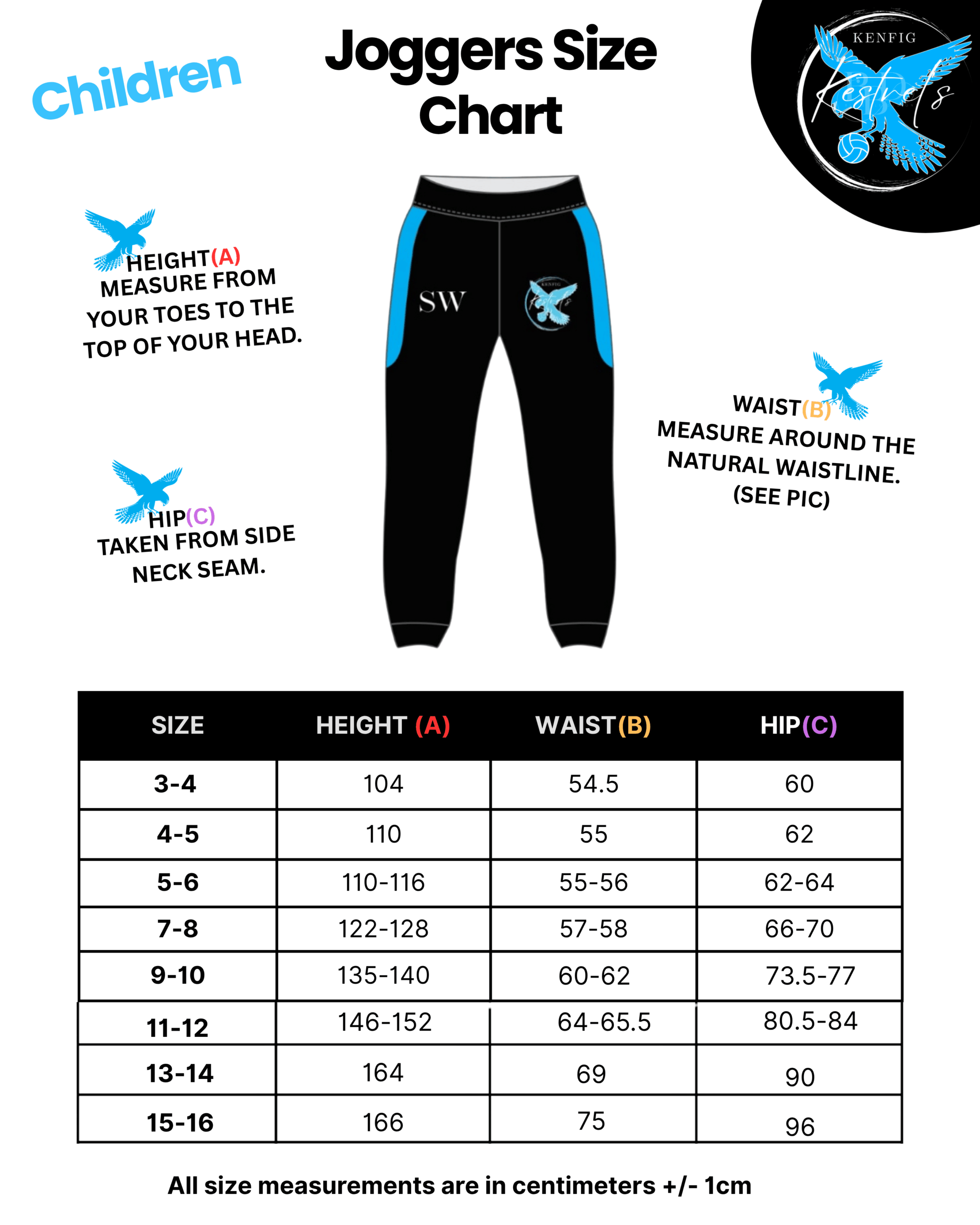 Kenfig Kestrels Cotton Joggers - Image 4