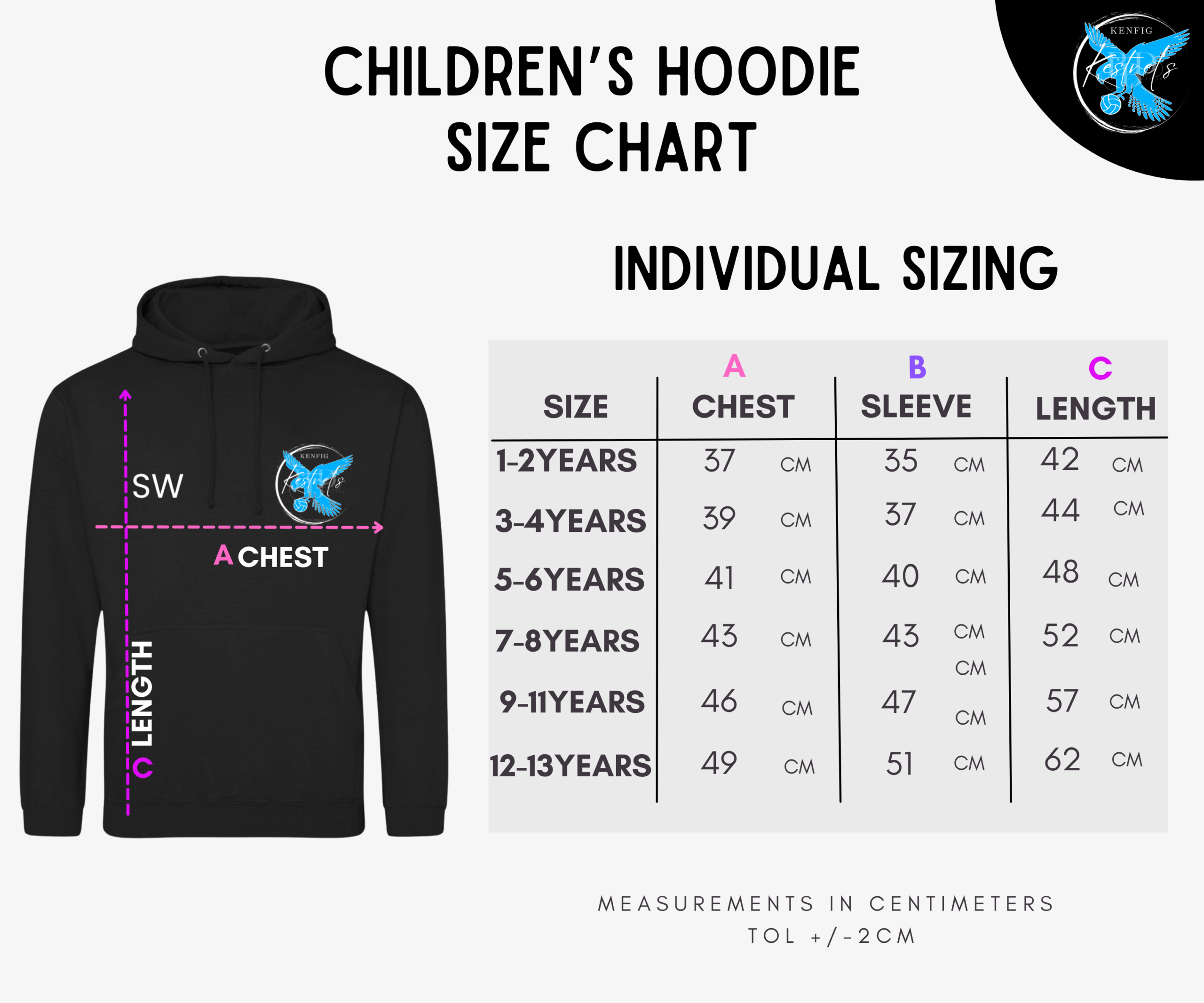 Kenfig Kestrels Cotton Hoodie - Image 4