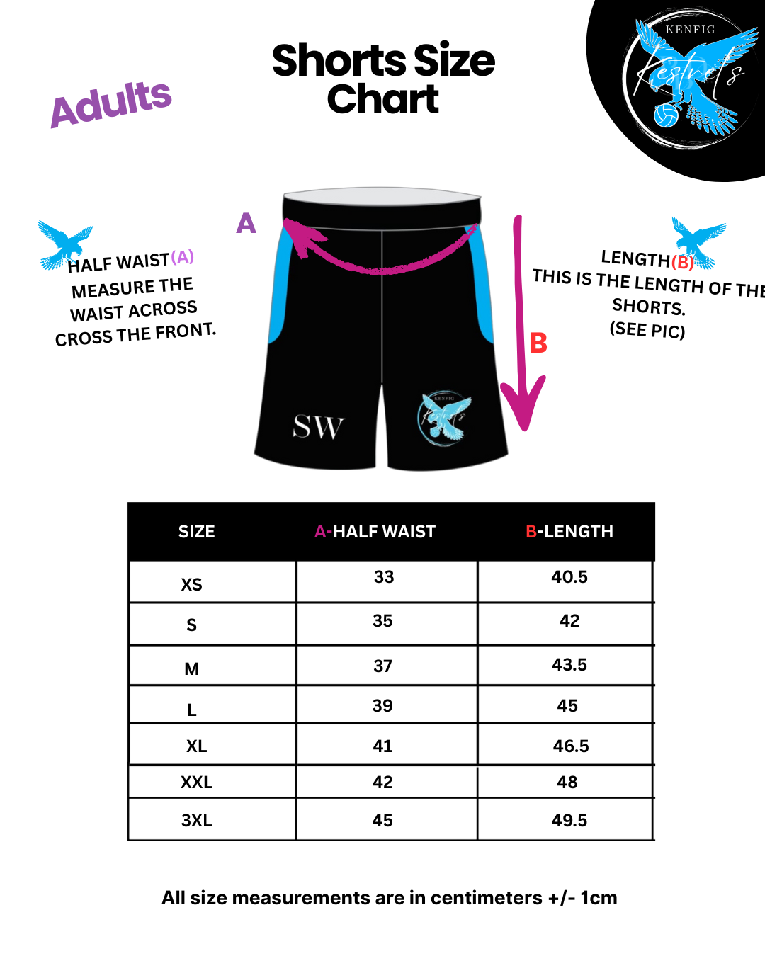 Kenfig Kestrels Netball Shorts - Image 6