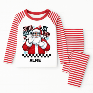 Six Seven Christmas Pyjamas Stripped Style