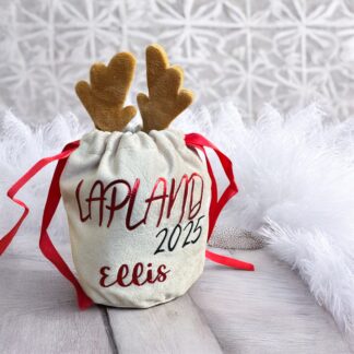 Lapland Reveal Reindeer Gift Bag