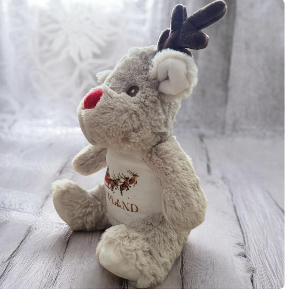 Personalised Light Reindeer Santa and His Sleigh - Image 4