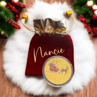 Personalised Santa Wish Coin