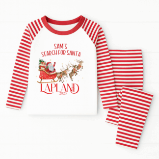 Lapland Pyjamas Santa & His Sleigh