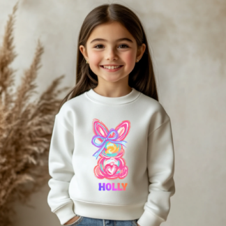 Girlss Graphic Bunny T-Shirt or Jumper (Copy)