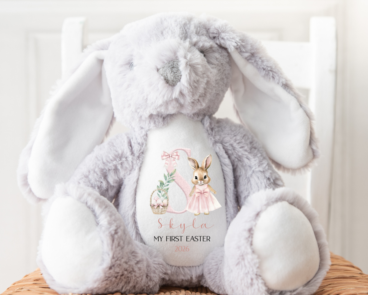 Personalised Easter Girls's Alphabet Bunny - Image 4