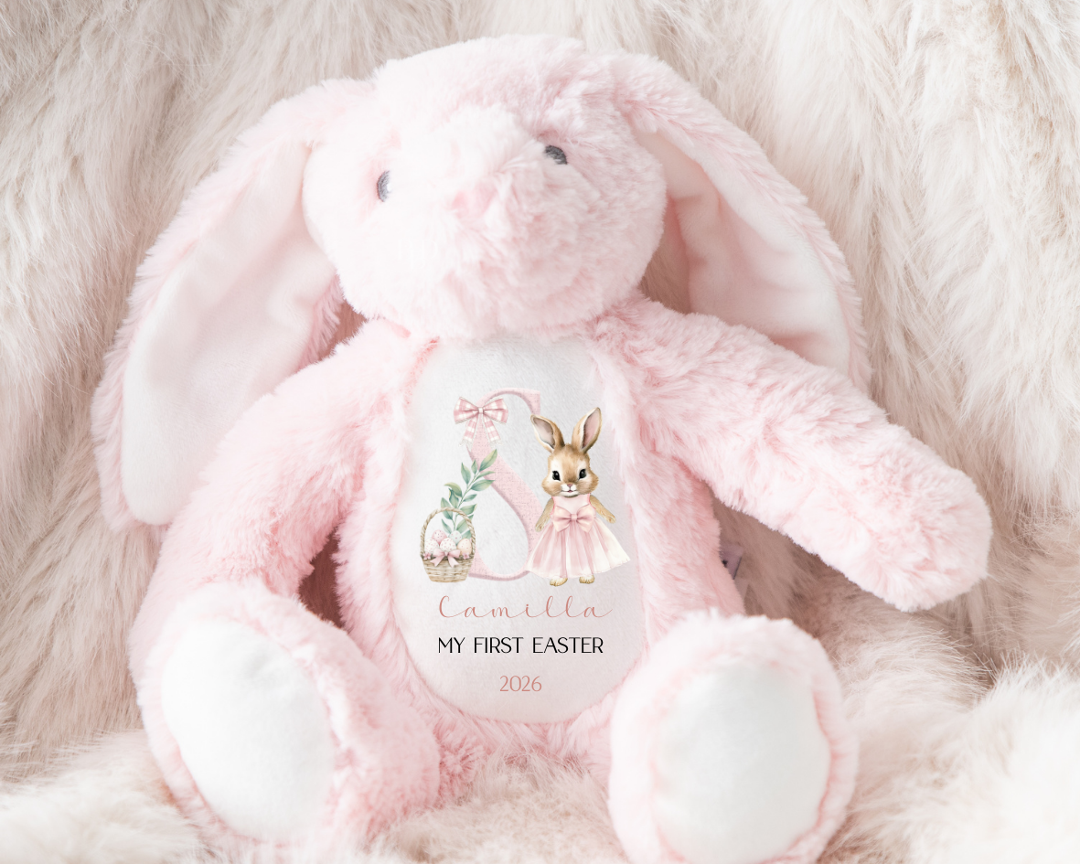 Personalised Easter Girls's Alphabet Bunny - Image 3