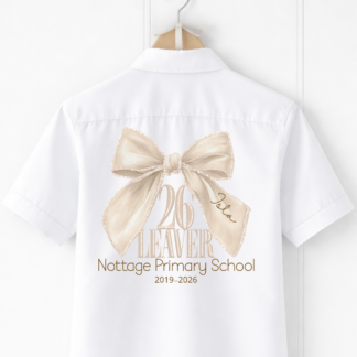 Girls Bow Style Leavers Shirt (2026)