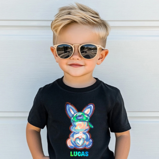 Boys Graphic Bunny T-Shirt or Jumper