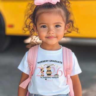 Girls "Little Bear" Nursery Graduation T-Shirt or Jumper