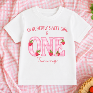 Girls Berry Sweet Birthday T-Shirt or Jumper