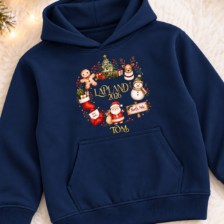 Lapland Christmas Circle Hoodie