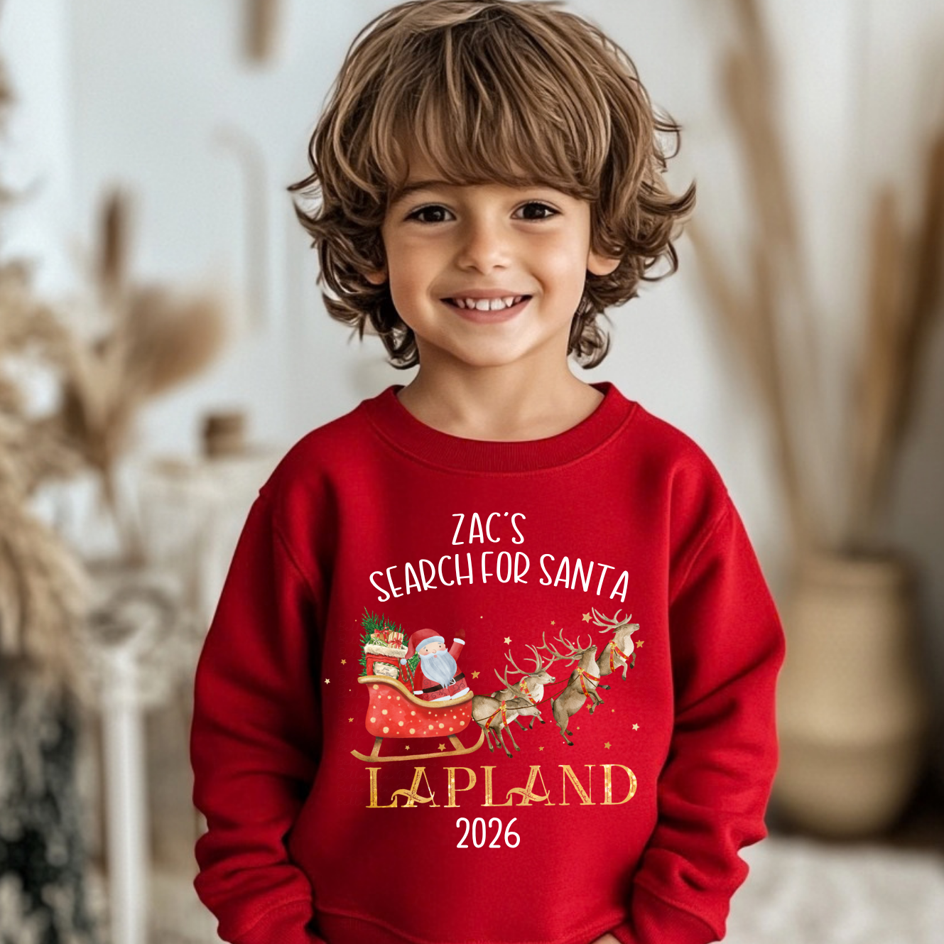 Lapland "Santa and His Sleigh" Jumper