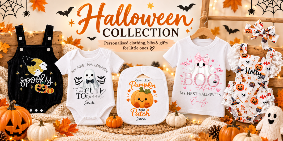 Personalised Halloween Baby Collection